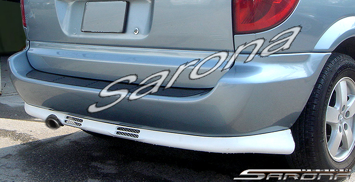 Custom Dodge Grand Caravan  Mini Van Rear Lip/Diffuser (2005 - 2007) - $390.00 (Part #DG-010-RA)